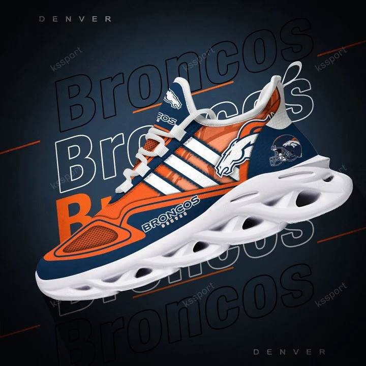 Denver Broncos Yezy Running Sneakers