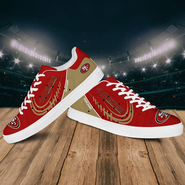 Custom Print on San Francisco 49ers Sneakers