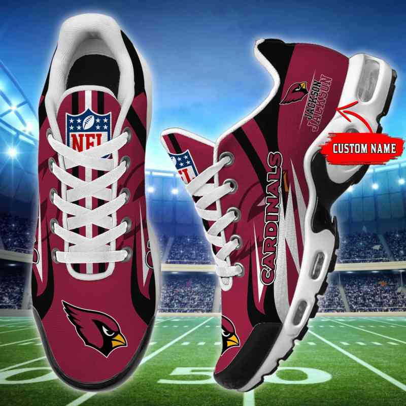Arizona Cardinals Personalized Plus T-N Youth Sneakers