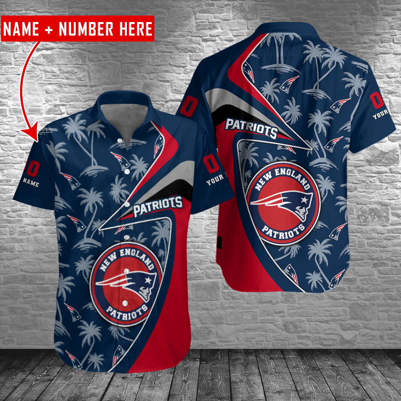Sizing Chart for New England Patriots Button Shirt