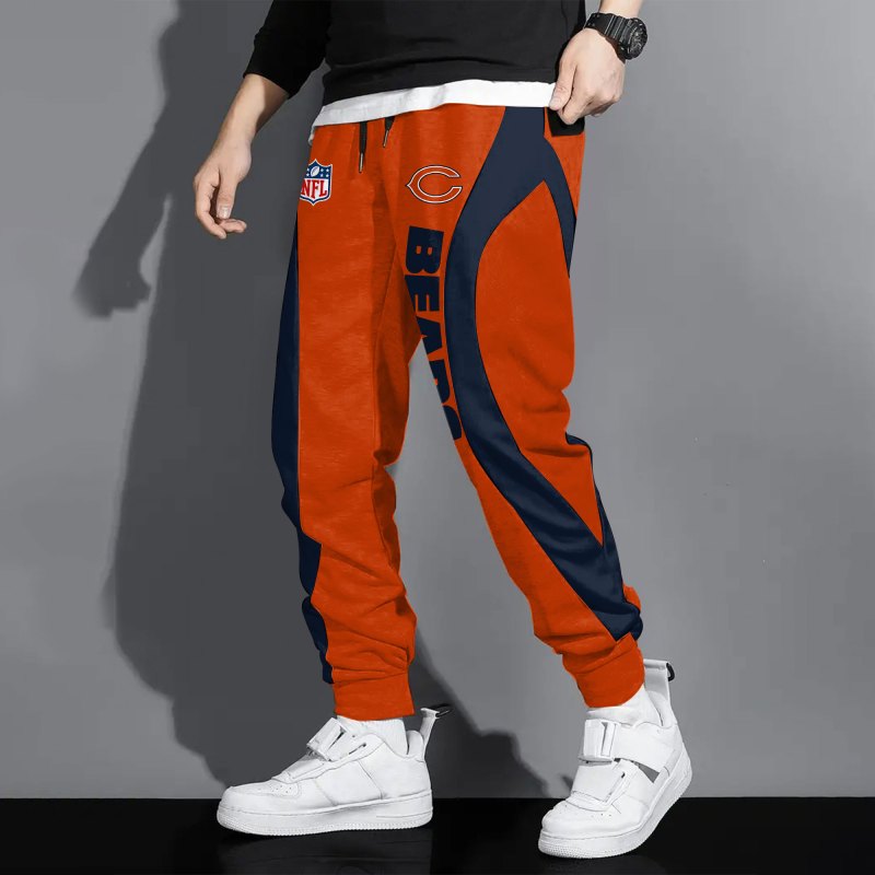 Chicago Bears Drawstring Joggers 2