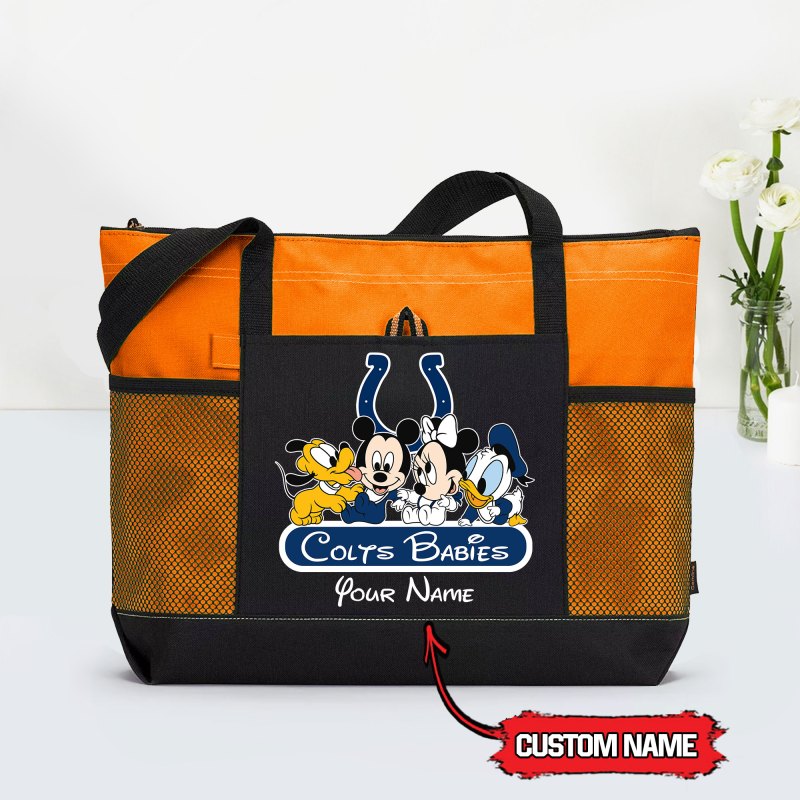 Indianapolis Colts Babies Tote Bag - Orange