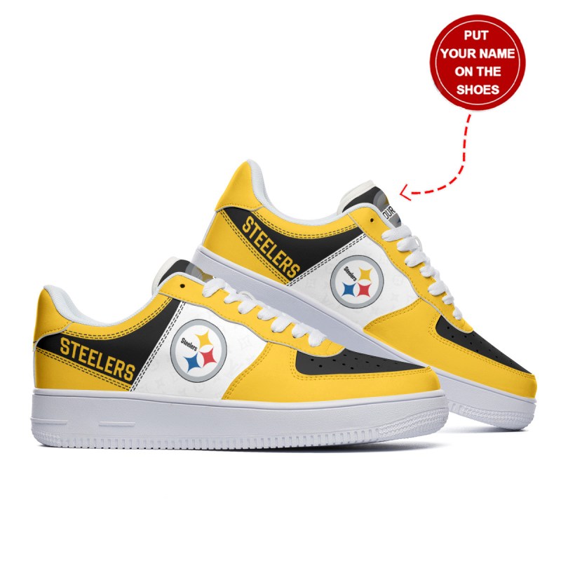 Pittsburgh Steelers Personalized AF1 Shoes
