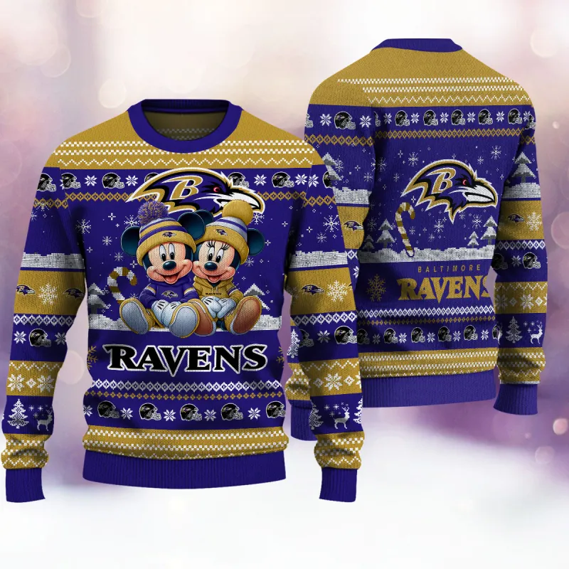 Baltimore Ravens Ugly Christmas Sweater