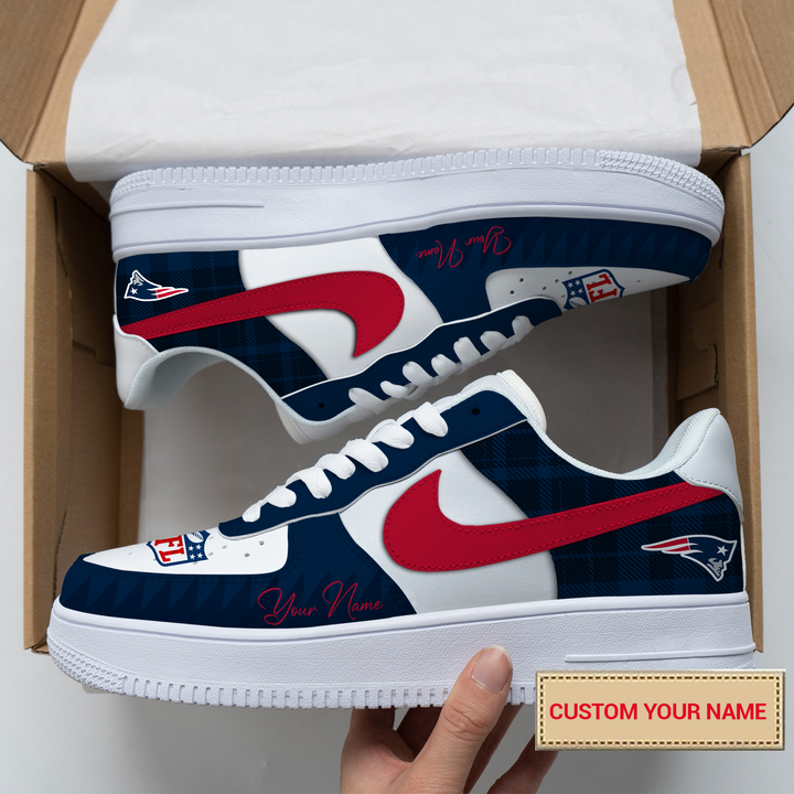 New England Patriots AF1 Sneaker Features