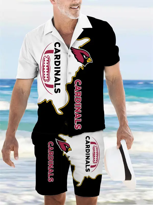 Arizona Cardinals Hawaiian Shirt and Shorts