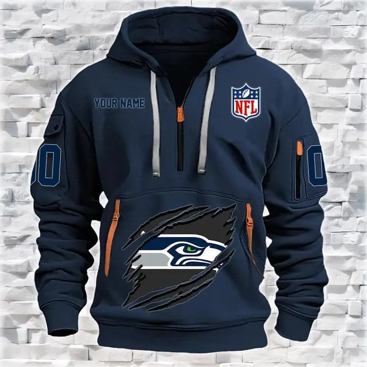 Seattle Seahawks Hoodie Front View