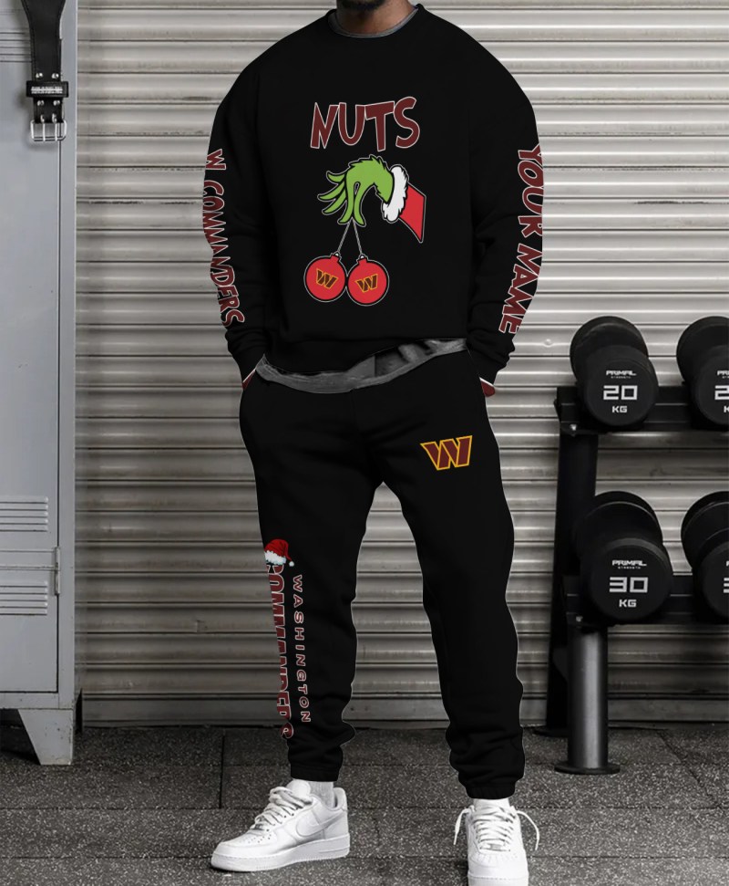 Washington Commanders Christmas Collection Sweatshirt and Sweatpants
