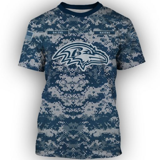 Baltimore Ravens Ugly Christmas Sweater Front