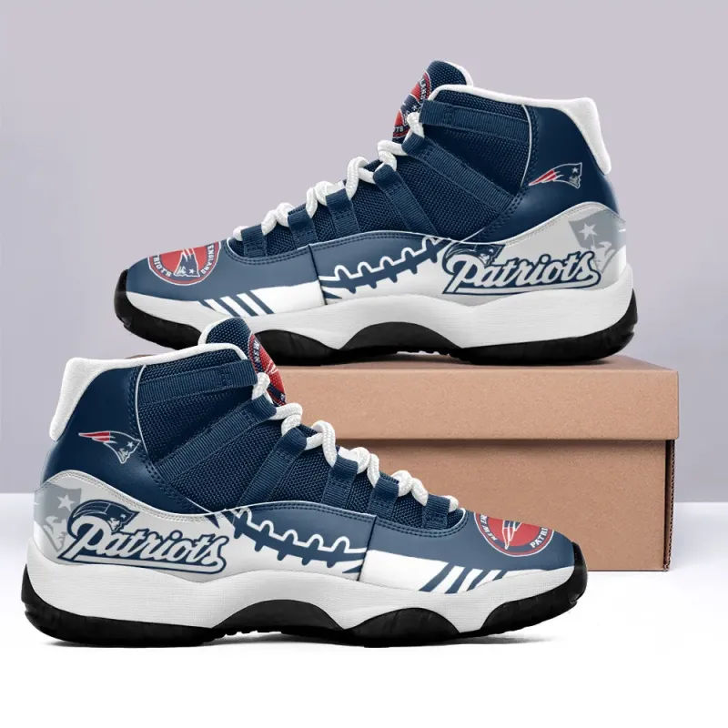 New England Patriots AJD11 Sneakers Close-up