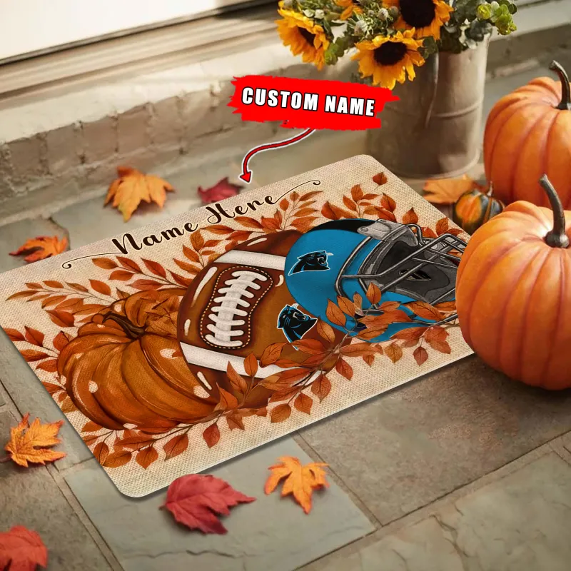 Carolina Panthers Doormat Design