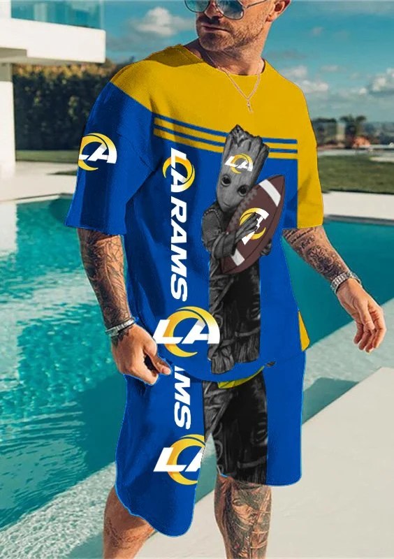 Los Angeles Rams T-shirt and Shorts
