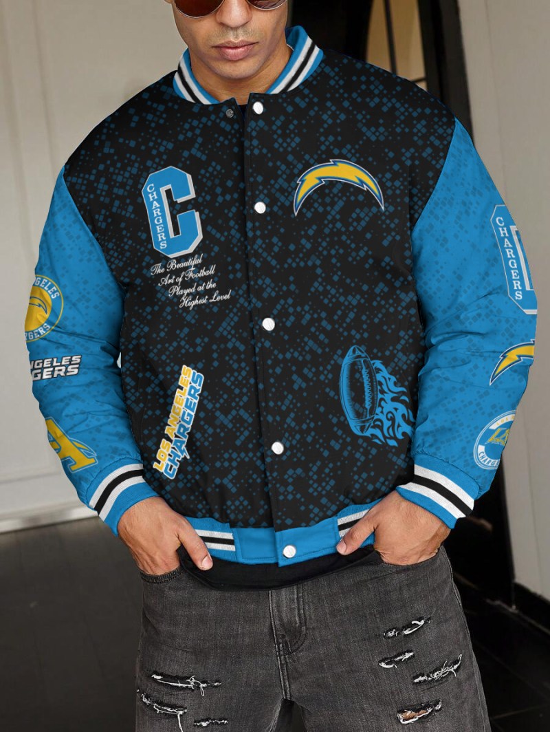 Los Angeles Chargers Varsity Jacket Image 1