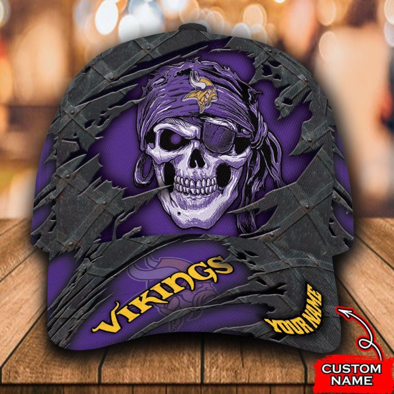 Minnesota Vikings Personalized Classic Cap