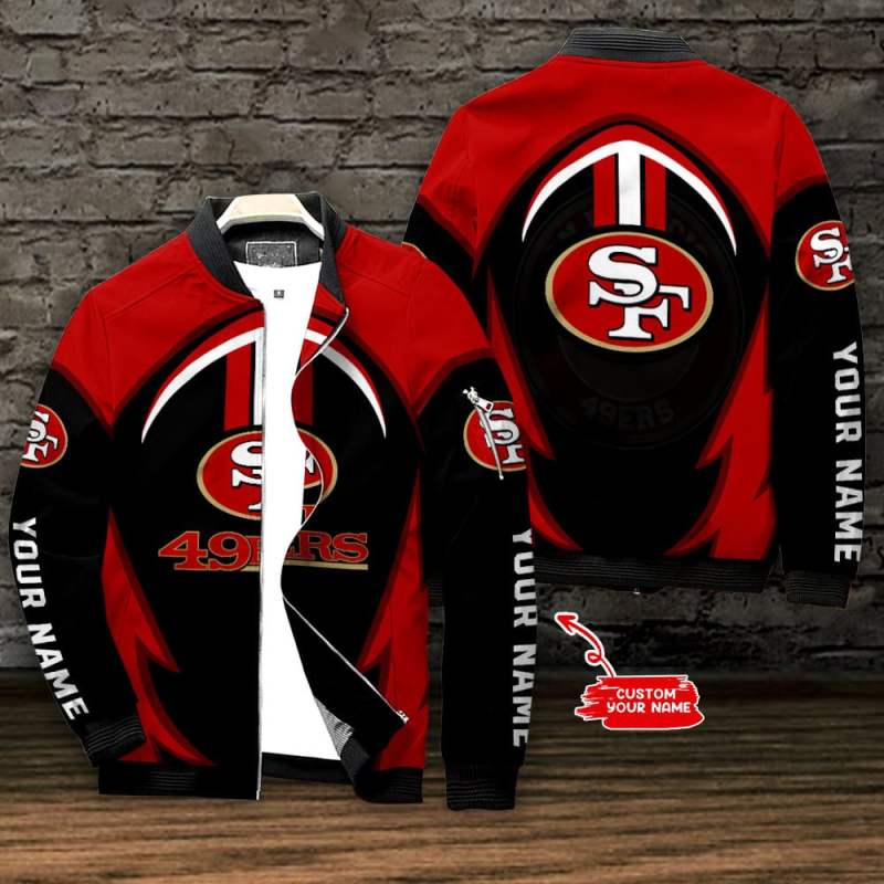 San Francisco 49ers Personalized Bomber Jacket