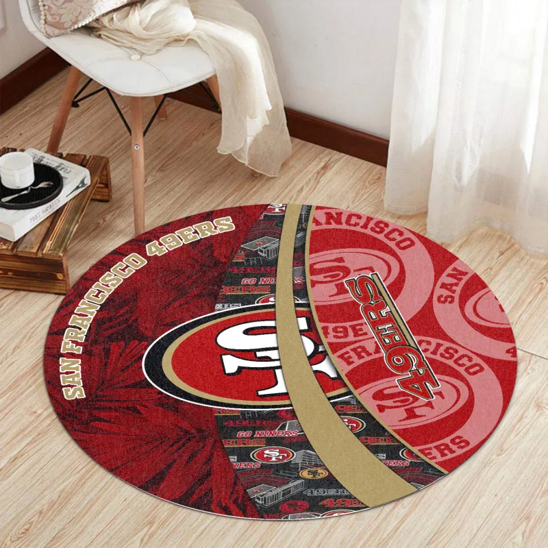 San Francisco 49ers Round Rug