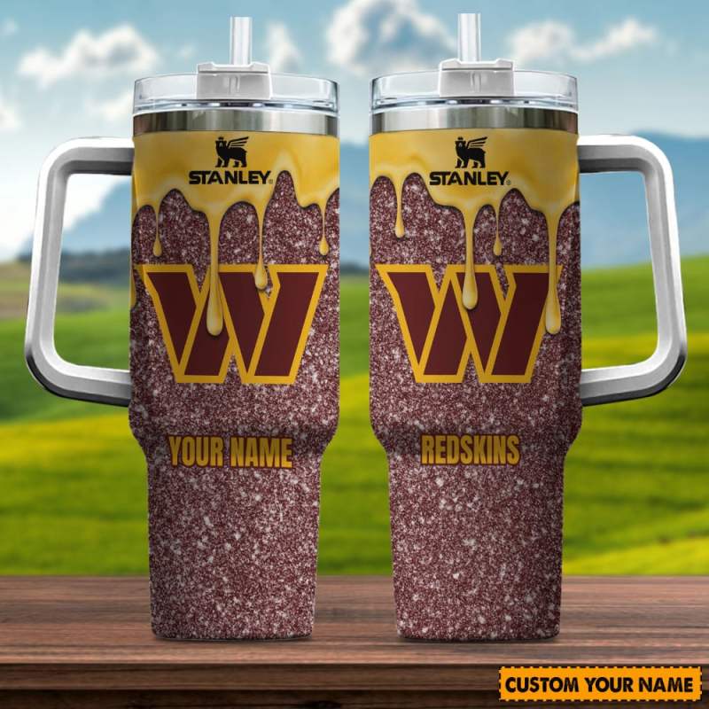 Washington Commanders Tumbler with Straw