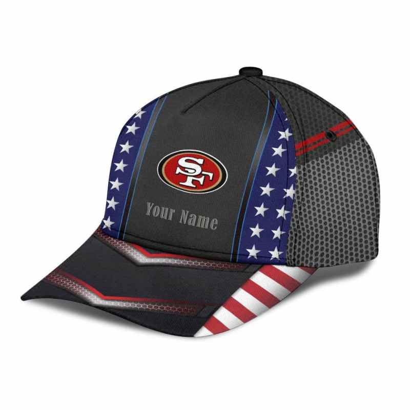 San Francisco 49ers Personalized Cap