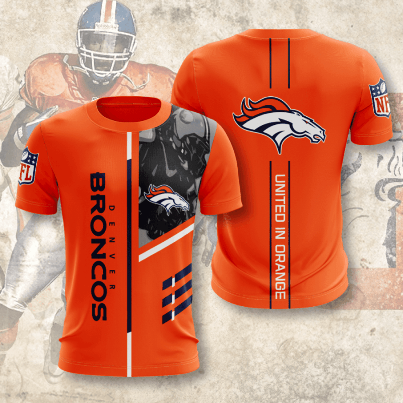 Denver Broncos 3D T-Shirt