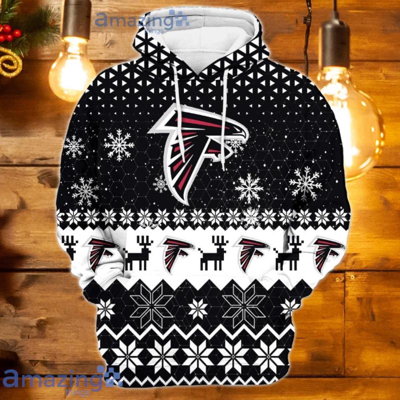Atlanta Falcons Christmas Hoodie Front