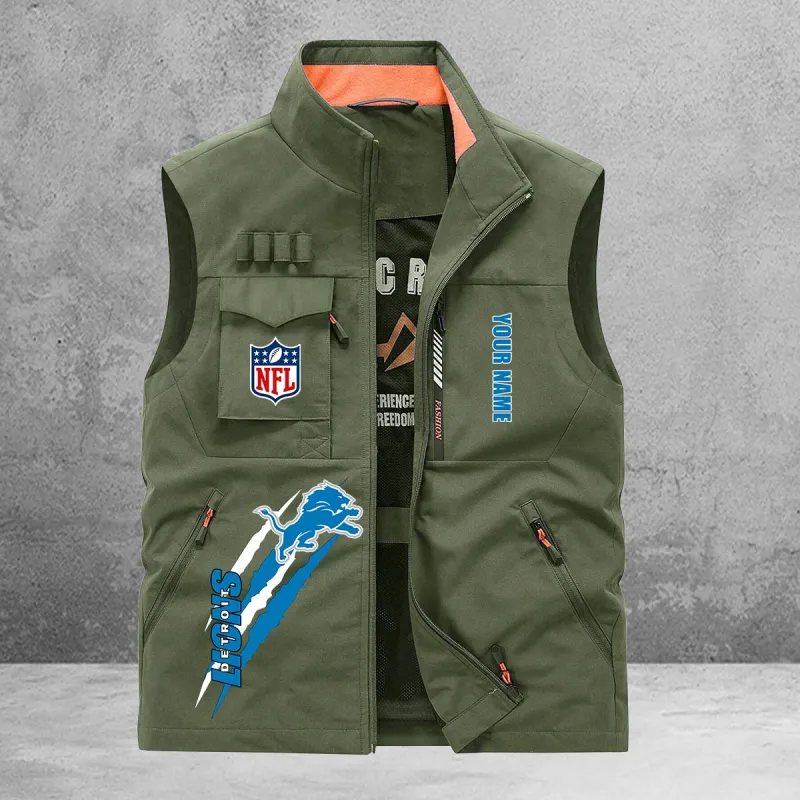 Durable Detroit Lions Vest