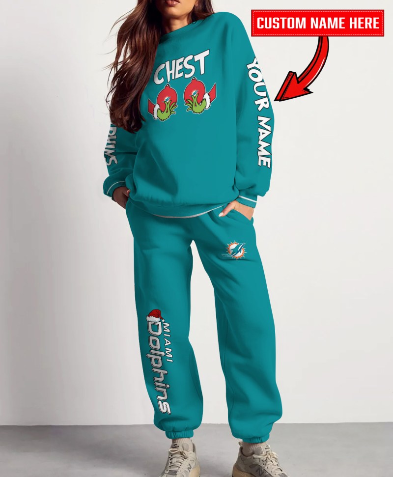 Miami Dolphins Christmas Combo Sweatshirt and Sweatpants