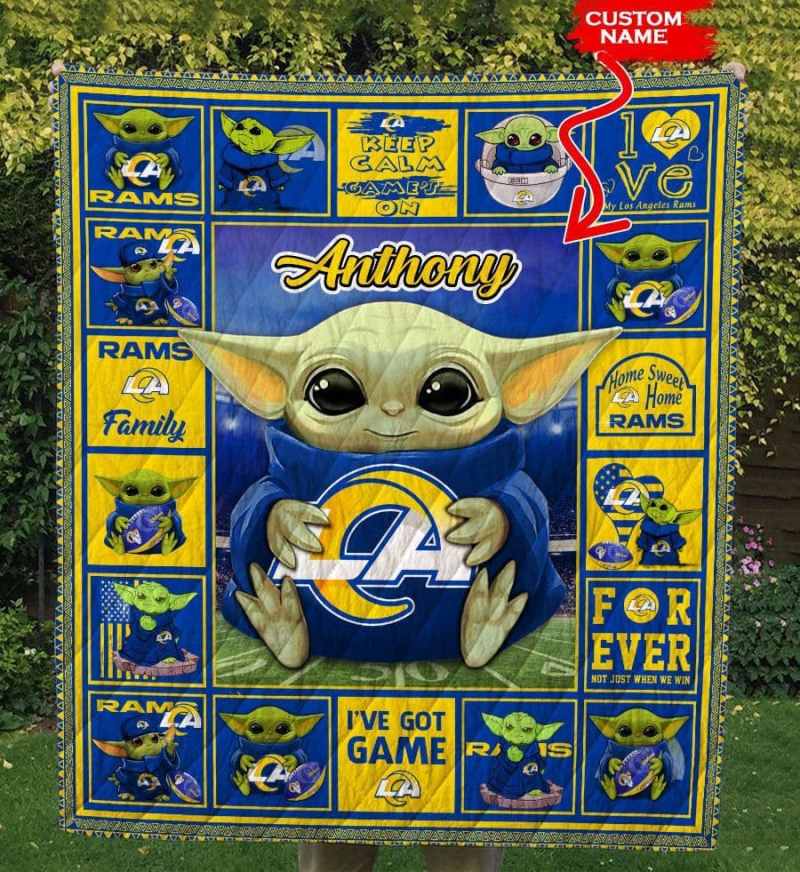 Los Angeles Rams Quilt