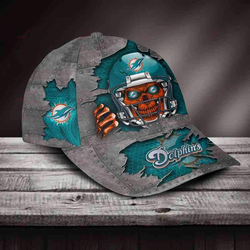 Miami Dolphins Classic Cap Side View