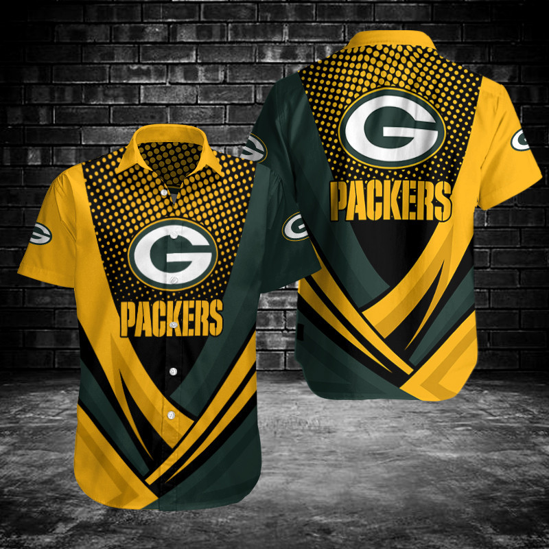 Green Bay Packers Button Shirts Sizing Chart