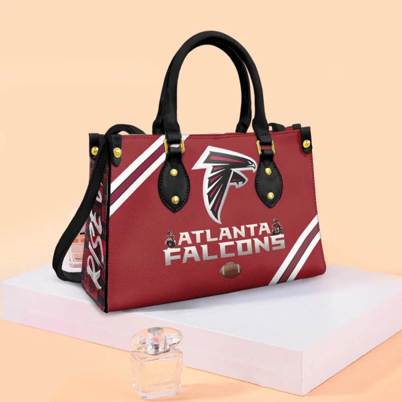Atlanta Falcons Leather Hand Bag