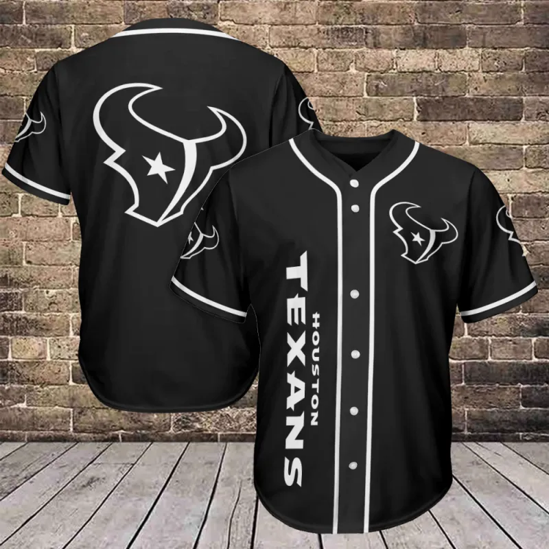 Houston Texans Baseball Jersey