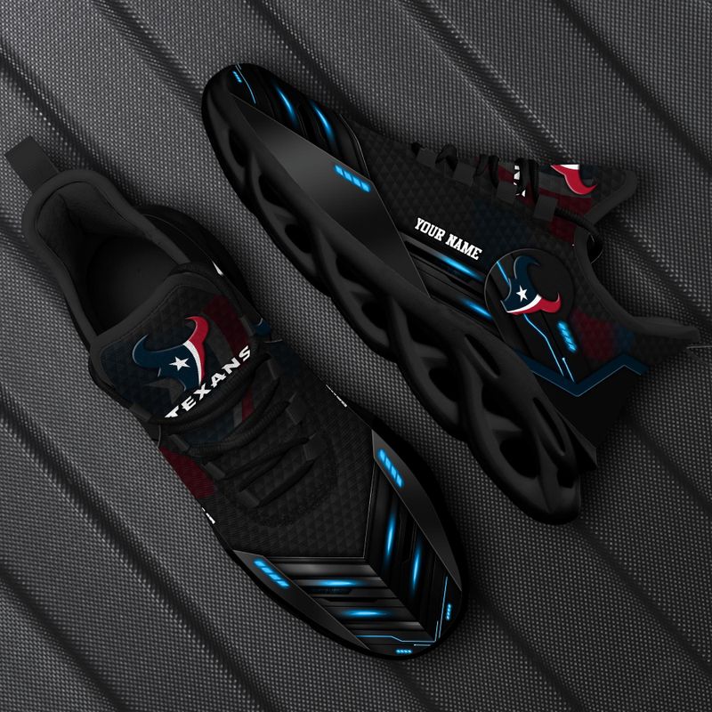 Houston Texans Personalized Yezy Running Sneakers Image 4