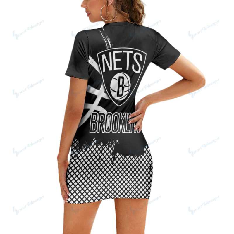 Brooklyn Nets Casual Dress on Model
