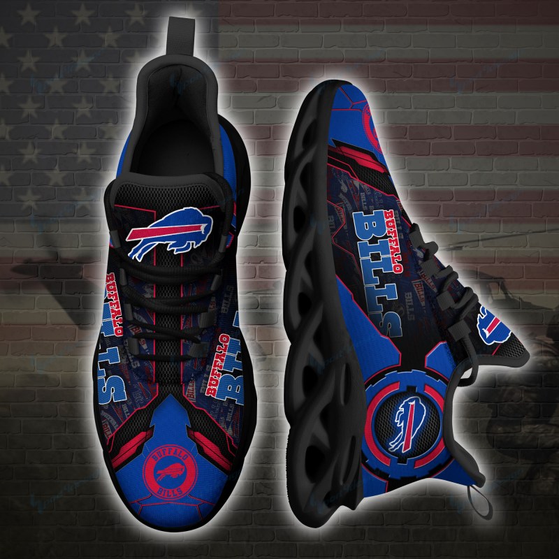 Buffalo Bills Sneakers Back View