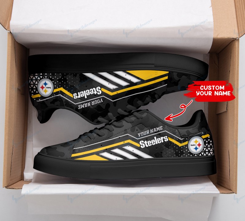 Pittsburgh Steelers Personalized Sneakers