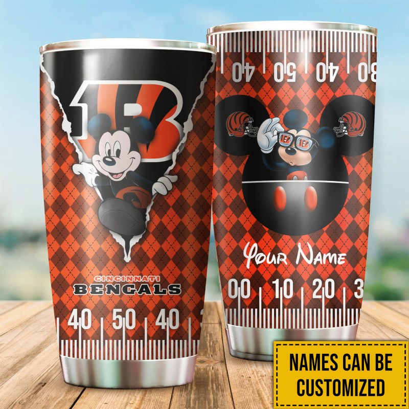 Cincinnati Bengals Personalized Tumbler