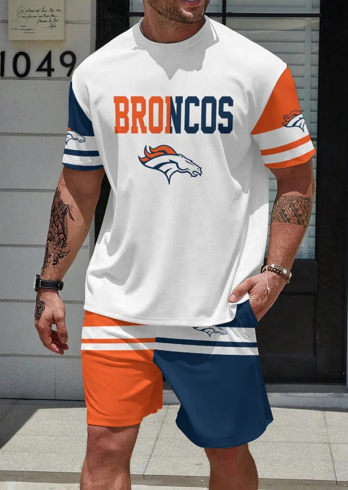 Denver Broncos T-shirt and Shorts