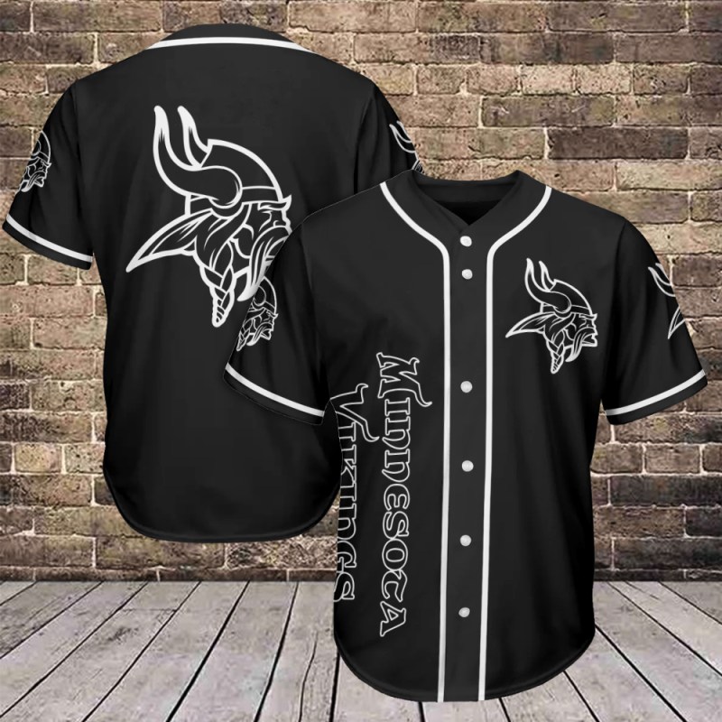 Minnesota Vikings Baseball Jersey