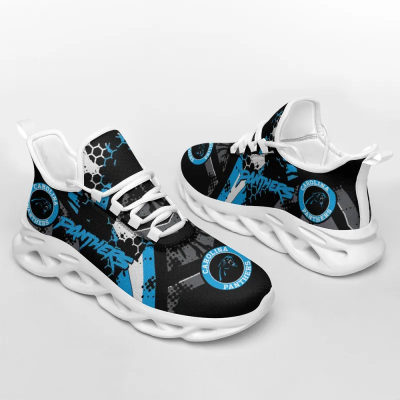 Carolina Panthers Yezy Running Sneakers