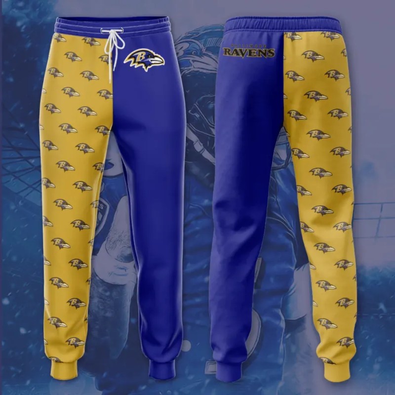 Baltimore Ravens 3D Printed Pocket Sweatpant