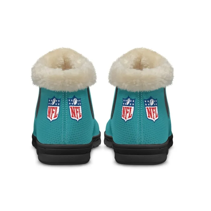 Miami Dolphins Comfy Winter Snow Boots 8