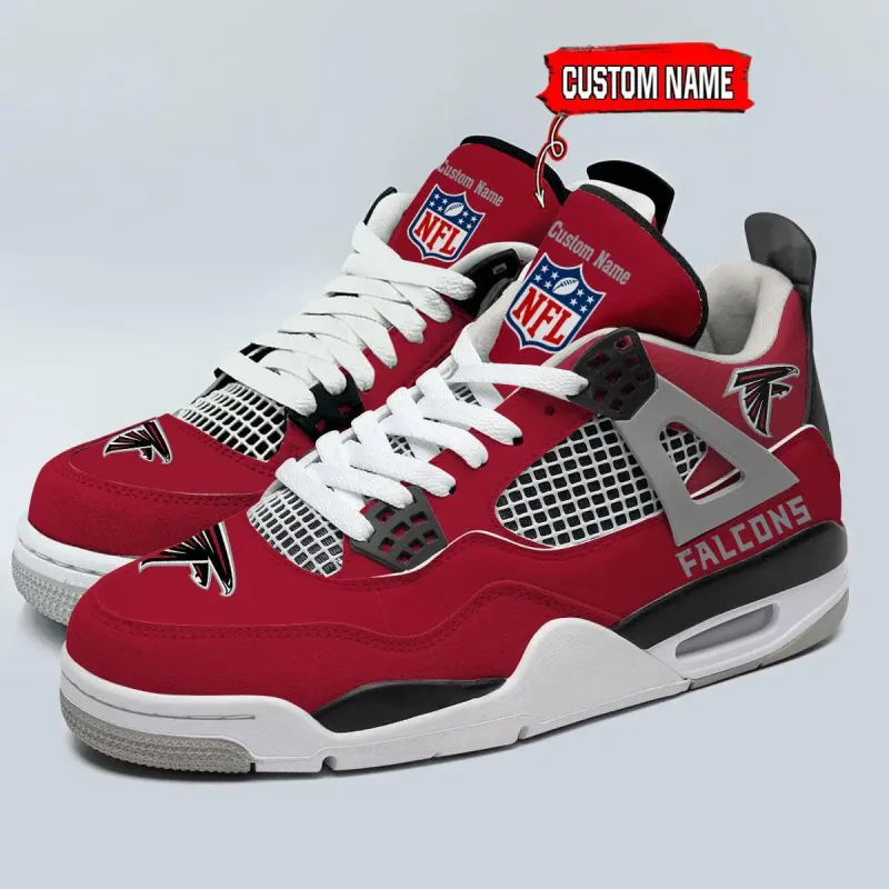 Atlanta Falcons AJ4 Sneaker 3