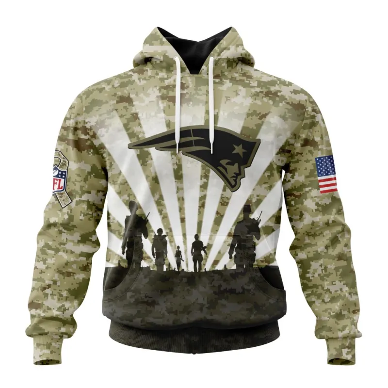 New England Patriots Hoodie Front