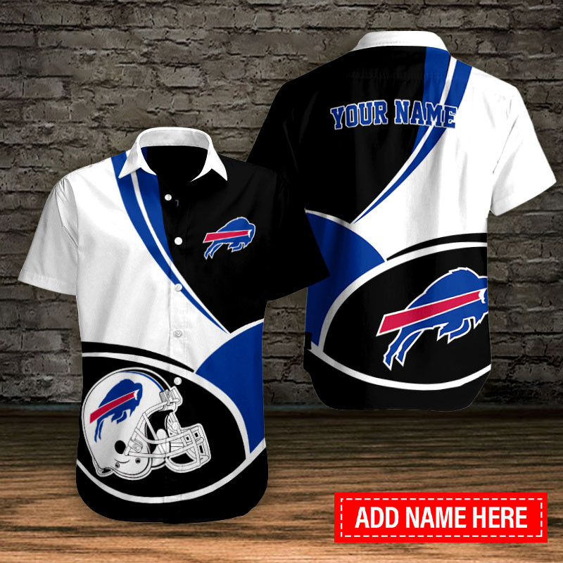 Sizing Chart for Buffalo Bills Button Shirt