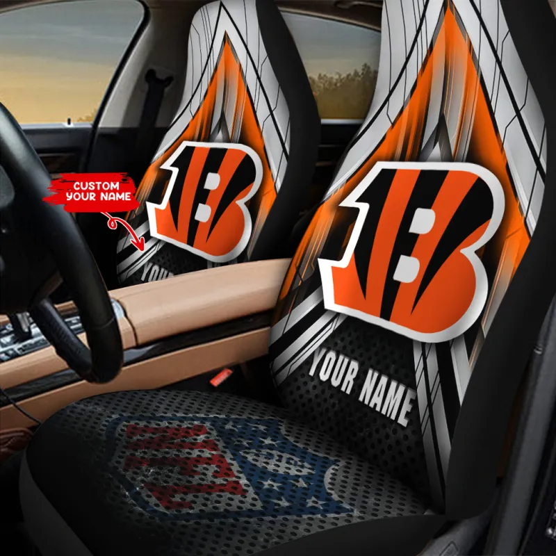 Cincinnati Bengals Personalized Car Seat Covers