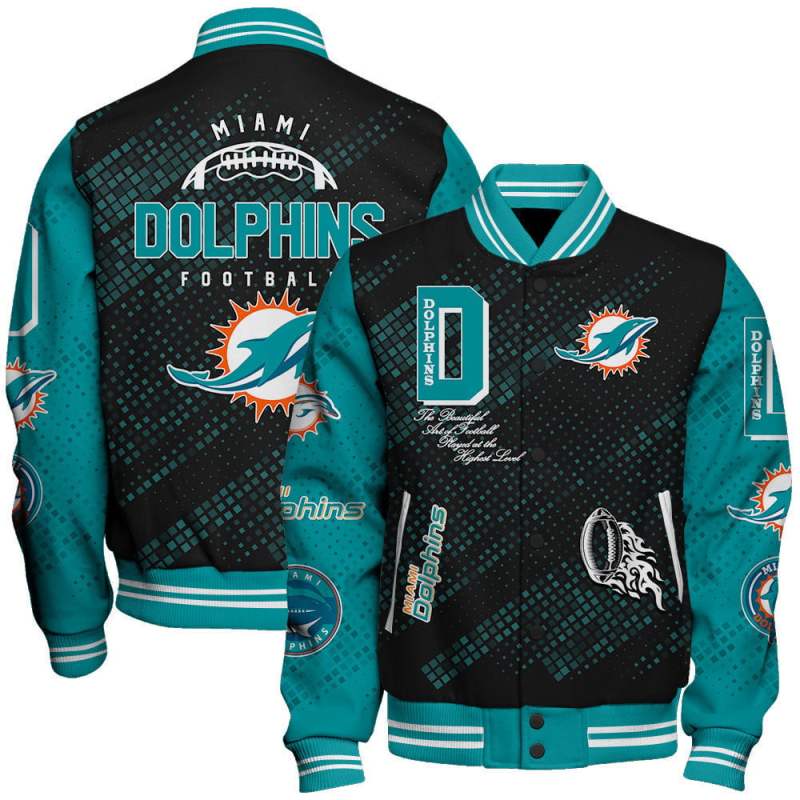 Miami Dolphins Varsity Jacket