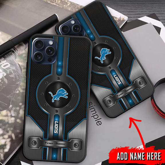 Detroit Lions Phone Case Design