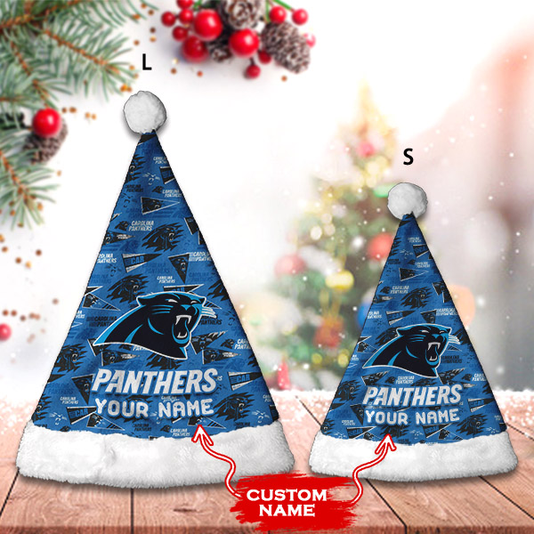 Carolina Panthers Christmas Hat
