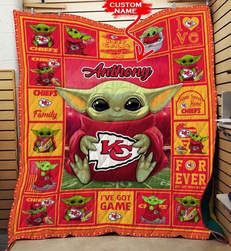 Kansas City Chiefs NFL Quilt
