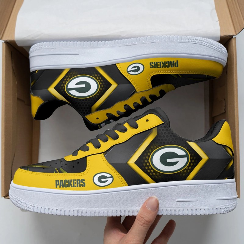High-Quality Green Bay Packers AF1 Sneakers